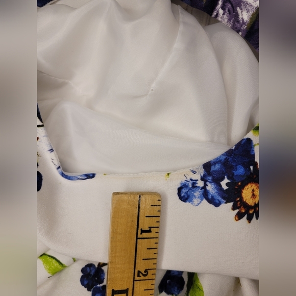 Signature Darby Established 1962 Floral Fit & Flare Tea Length Dress sz 10 - Picture 16 of 16